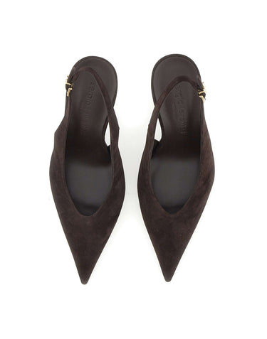 SERGIO LEVANTESI Scarpe con tacco "Petra" BROWN Donna 