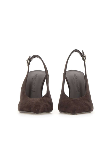 SERGIO LEVANTESI Scarpe con tacco "Petra" BROWN Donna 