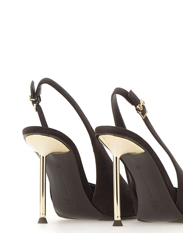 SERGIO LEVANTESI Scarpe con tacco "Petra" BROWN Donna 