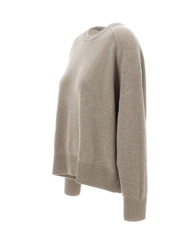 SOFT GOAT Maglione in cashmere GREY Donna 