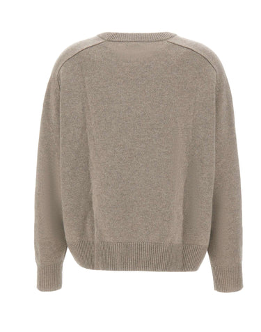 SOFT GOAT Maglione in cashmere GREY Donna 