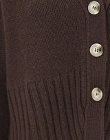 SOFT GOAT Cardigan in cashmere BROWN Donna 