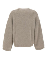 SOFT GOAT Maglione in cashmere GREY Donna 