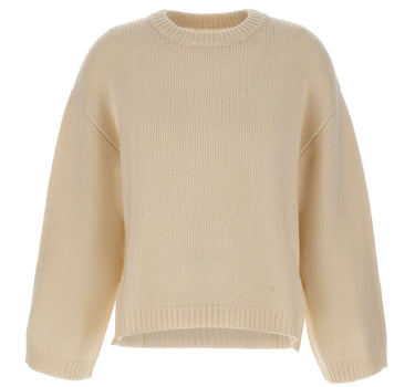 SOFT GOAT Maglione in cashmere WHITE Donna 