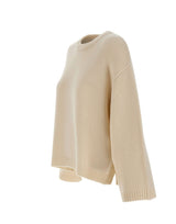 SOFT GOAT Maglione in cashmere WHITE Donna 