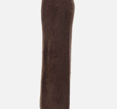"Brushed skirt" 24561 MOCHA SOFT GOAT 