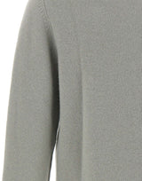SOFT GOAT Maglia polo in cashmere GREY Uomo 