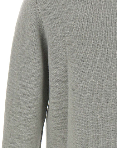 SOFT GOAT Maglia polo in cashmere GREY Uomo 