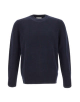 SOFT GOAT Maglione in cashmere BLUE Uomo 