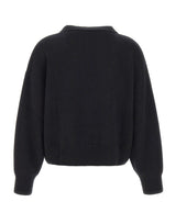 SOFT GOAT Polo in maglia di cashmere BLACK Donna 