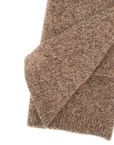 SOFT GOAT Sciarpa "Marled" BROWN Donna 