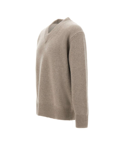 SOFT GOAT Maglione in cashmere GREY Uomo 