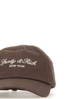 SPORTY & RICH Cappello da baseball "Vendome Script" BROWN Donna 