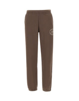 SPORTY & RICH Pantaloni di tuta "Riding Club" BROWN Donna 