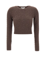 SPORTY & RICH Maglia "Jala SRC" BROWN Donna 