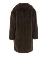 STAND STUDIO Pelliccia "Camille Cocoon" BROWN Donna 