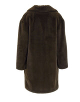 STAND STUDIO Pelliccia "Camille Cocoon" BROWN Donna 