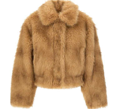 STAND STUDIO Pelliccia "Lena" BEIGE Donna 