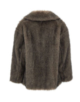 STAND STUDIO Giacca in eco pelliccia "Angelika" GREY Donna 