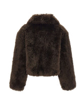 STAND STUDIO Pelliccia "Aya" BROWN Donna 