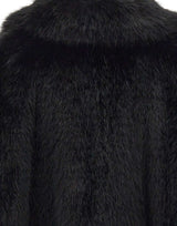STAND STUDIO Pelliccia smanicata "Kinley" BLACK Donna 
