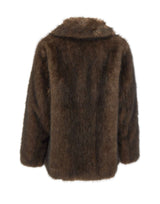 STAND STUDIO Pelliccia "Journi" BROWN Donna 