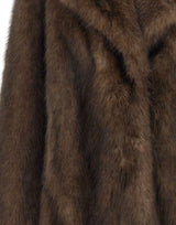 STAND STUDIO Pelliccia "Journi" BROWN Donna 