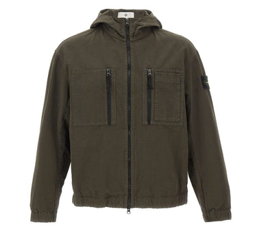 Giacca in cotone ripstop 1200011S0211 V0078 STONE ISLAND 