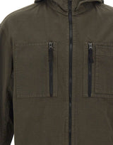 Giacca in cotone ripstop 1200011S0211 V0078 STONE ISLAND 