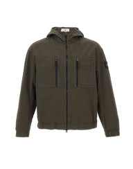 Giacca in cotone ripstop 1200011S0211 V0078 STONE ISLAND 