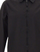 STONE ISLAND Giacca overshirt in cotone BLACK Uomo 