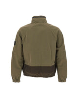 Giacca in cotone con tasche in nylon 1200039S0482 V005G STONE ISLAND 