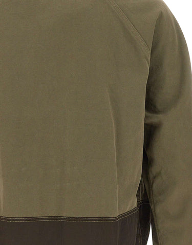Giacca in cotone con tasche in nylon 1200039S0482 V005G STONE ISLAND 