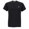 STONE ISLAND T-shirt in cotone BLACK Uomo 