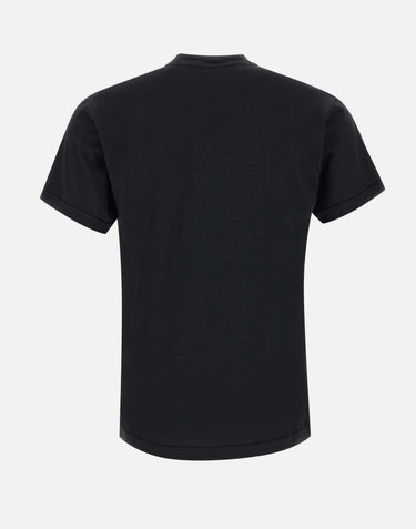STONE ISLAND T-shirt in cotone BLACK Uomo 