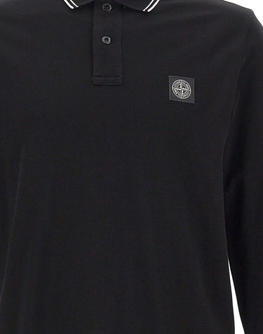 Polo in piqué di cotone stretch 2200012S0018 V0029 STONE ISLAND 