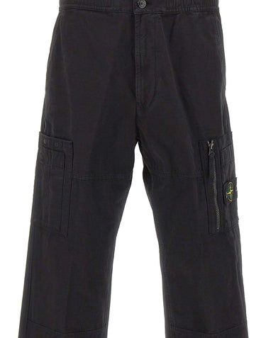 Pantaloni cargo ampi in cotone 3100015S0211 V0029 STONE ISLAND 