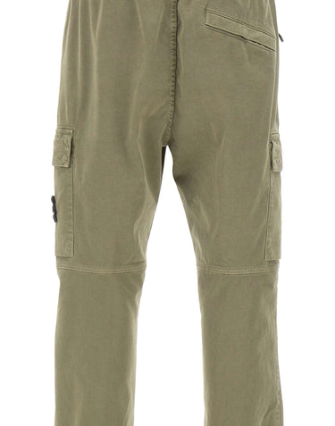 Pantalone in cotone stretch 3100033S00L1 V015G STONE ISLAND 
