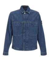 STONE ISLAND Giacca in denim BLUE Uomo 