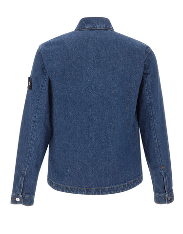STONE ISLAND Giacca in denim BLUE Uomo 