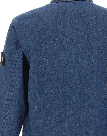 STONE ISLAND Giacca in denim BLUE Uomo 