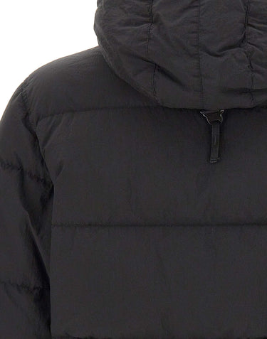 STONE ISLAND Piumino in nylon BLACK Uomo 