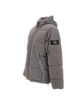 STONE ISLAND Piumino in nylon GREY Uomo 