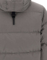 STONE ISLAND Piumino in nylon GREY Uomo 