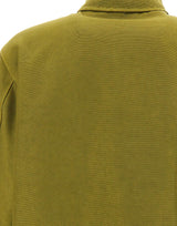 STONE ISLAND Giacca "Dense Oxford" GREEN Uomo 