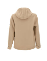 STONE ISLAND Cappotto in lana con alamari BEIGE Uomo 
