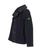 STONE ISLAND Giacca doppiopetto in lana BLUE Uomo 