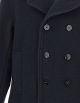 STONE ISLAND Giacca doppiopetto in lana BLUE Uomo 