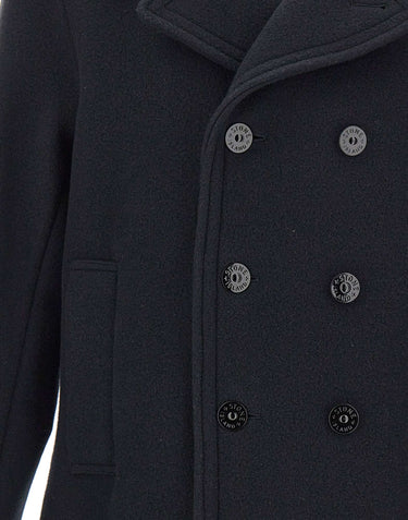 STONE ISLAND Giacca doppiopetto in lana BLUE Uomo 