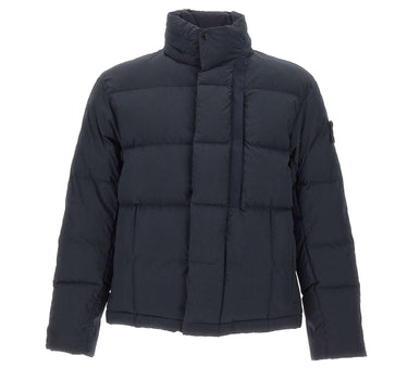 STONE ISLAND Piumino in misto cotone BLUE Uomo 